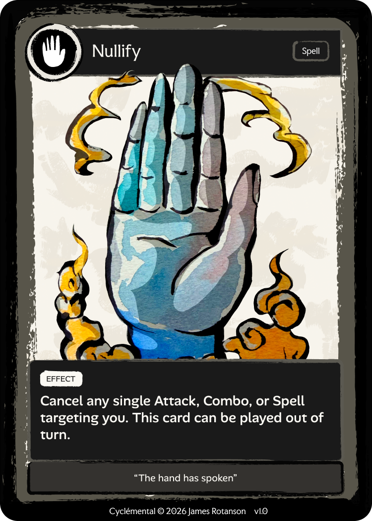 Nullify — Spell card